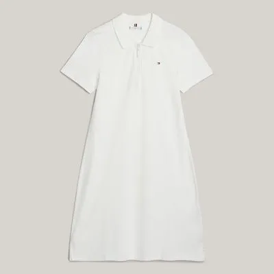 Robe polo moulante 1985 Collection Adaptive | Bleu | Tommy Hilfiger