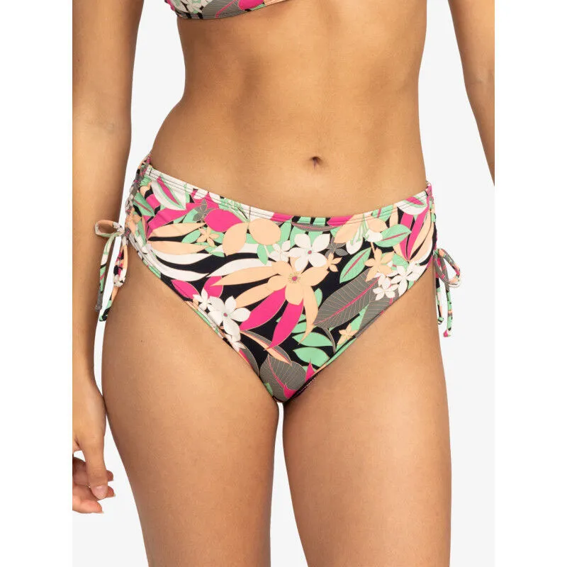 Roxy Printed Beach Classics Lace Up - Bas de bikini femme | Hardloop