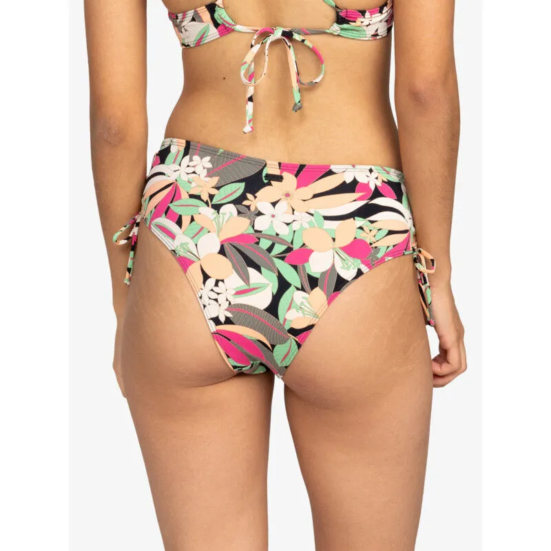 Roxy Printed Beach Classics Lace Up - Bas de bikini femme | Hardloop