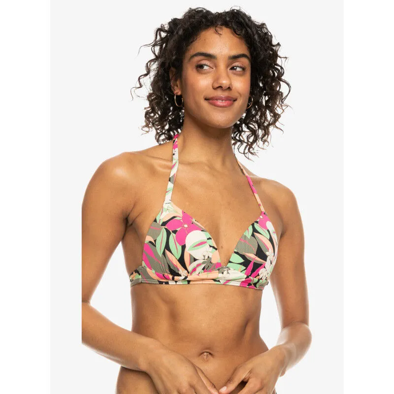 Roxy Printed Beach Classics Molded Tri - Haut de bikini femme | Hardloop