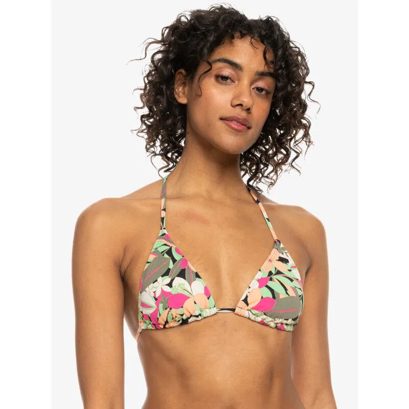 Roxy Printed Beach Classics Tiki Tri - Haut de bikini femme | Hardloop