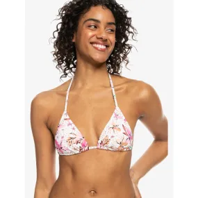 Roxy Printed Beach Classics Tiki Tri - Haut de bikini femme | Hardloop