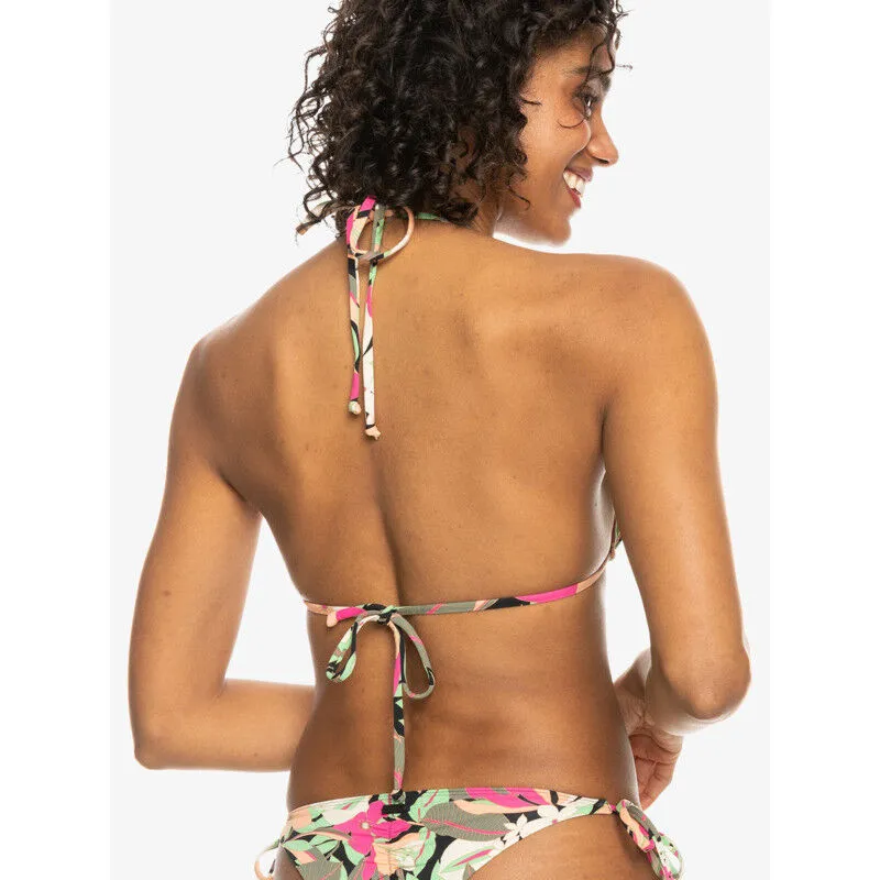 Roxy Printed Beach Classics Tiki Tri - Haut de bikini femme | Hardloop