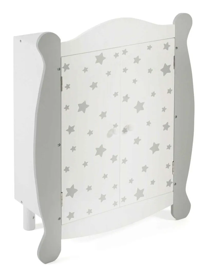 Stars - Armoire à poupées, gris - N/A