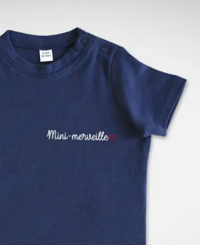 T-Shirt bébé Mini-merveille (brodé)