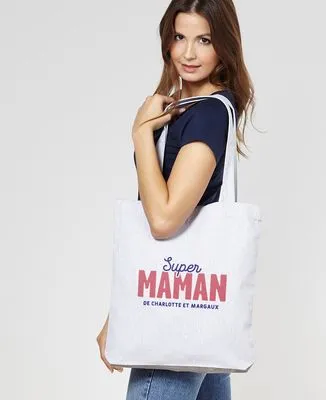 T-Shirt femme Super Maman personnalisé