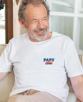 T-Shirt homme Papy cool (brodé)