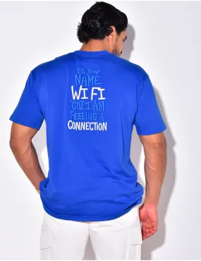 T-shirt homme "Connection" / 52097 - JEANS INDUSTRY