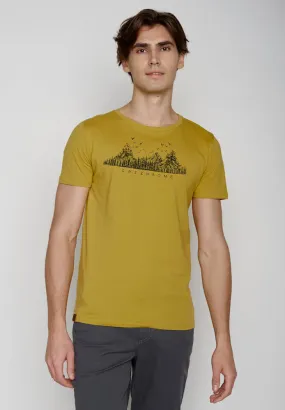 T-shirt imprimé Montagne Taille L