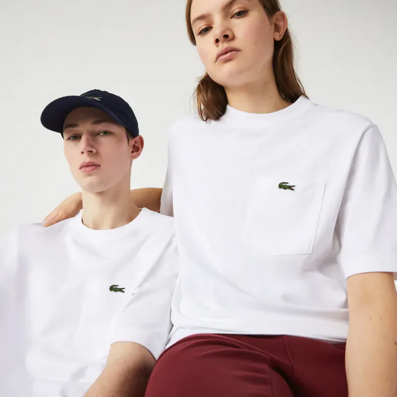 T-shirt Lacoste unisexe loose fit LIVE