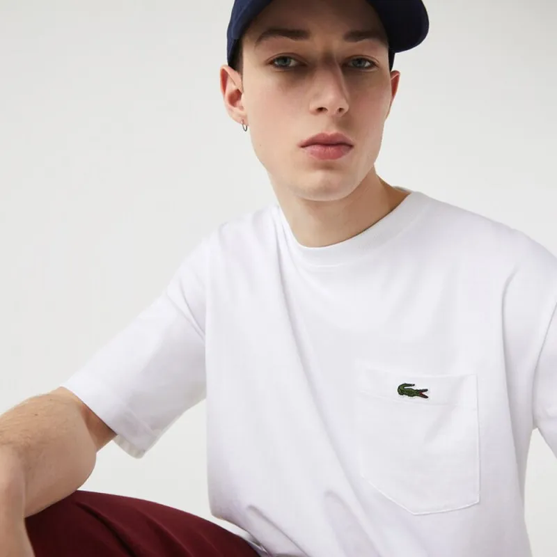 T-shirt Lacoste unisexe loose fit LIVE