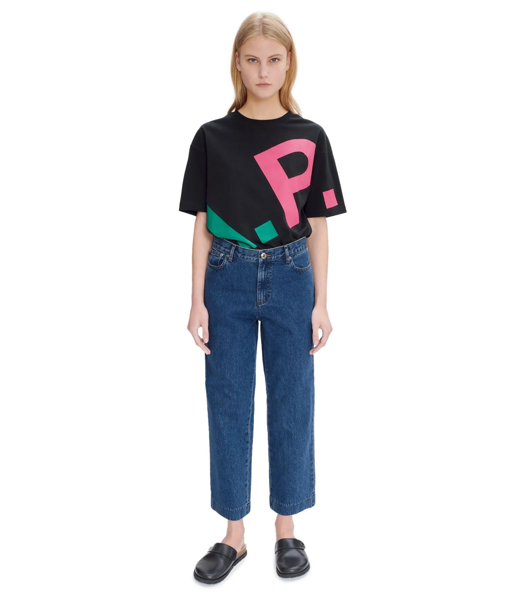 T-Shirt Lisandre Noir/multicolore | A.P.C.