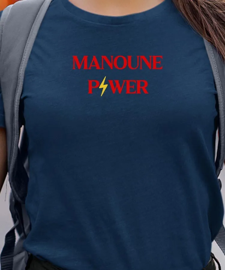 T-Shirt Manoune Power Pour femme