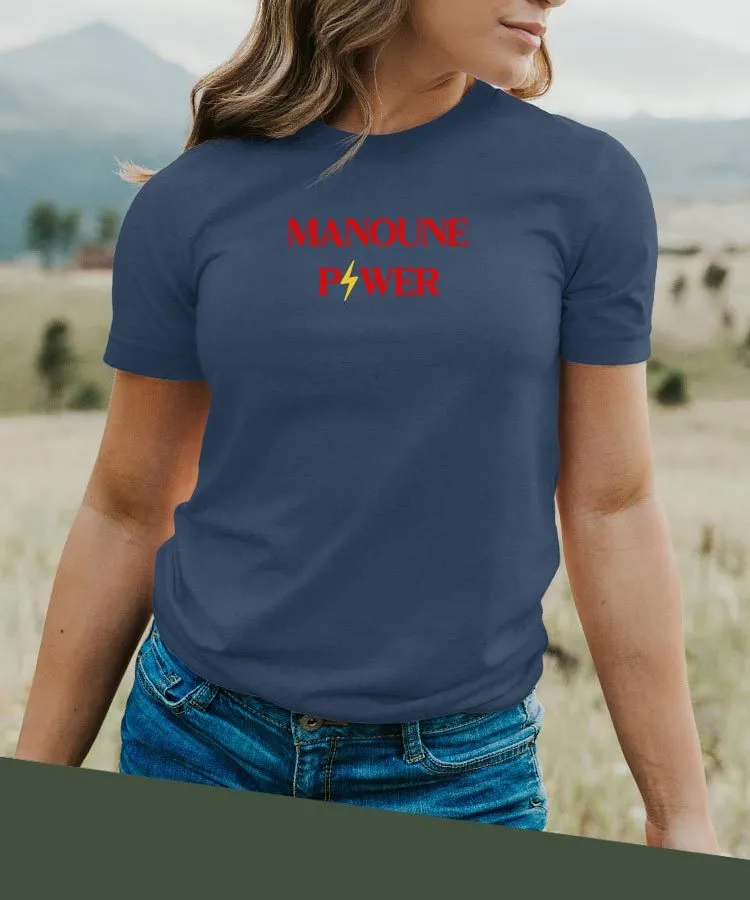 T-Shirt Manoune Power Pour femme