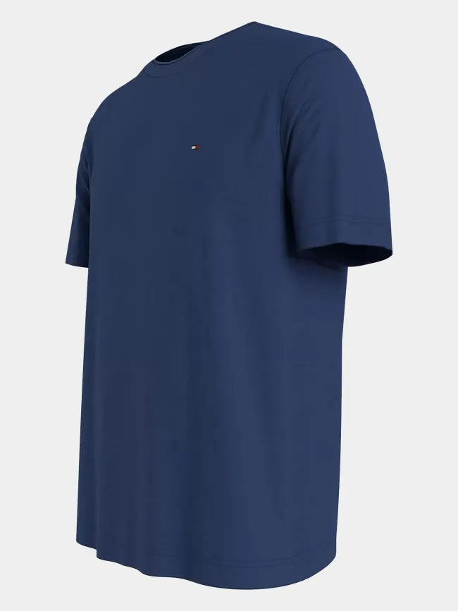 T-shirt slub bleu homme - Tommy Hilfiger | wimod