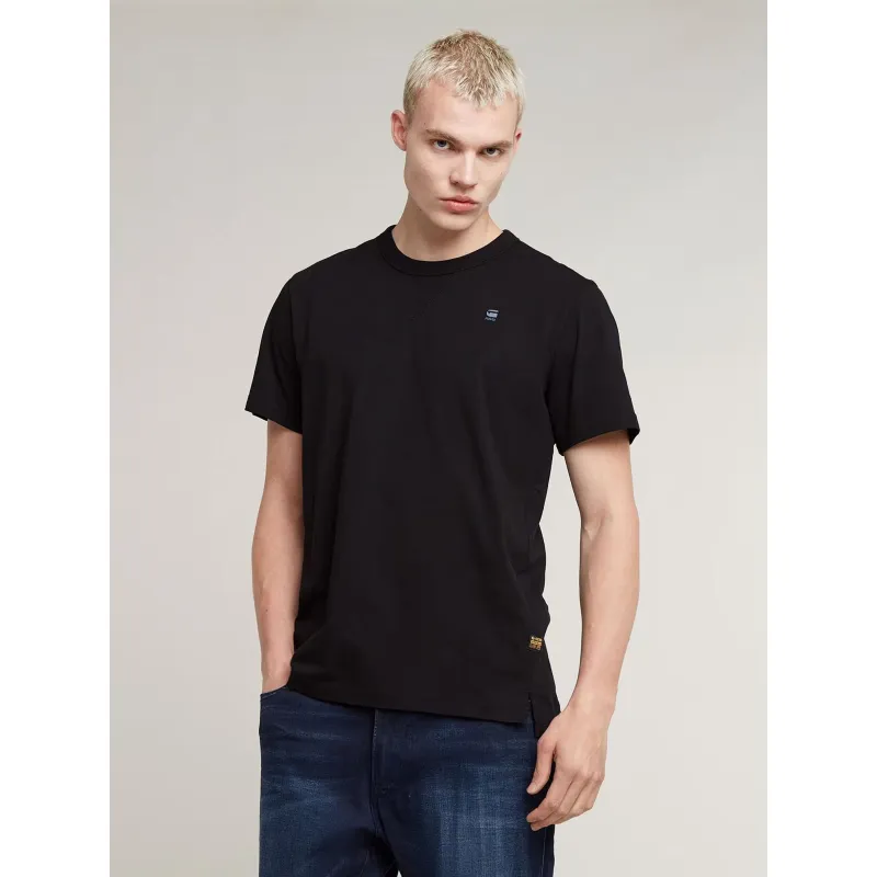 T-shirt slub bleu homme - Tommy Hilfiger | wimod