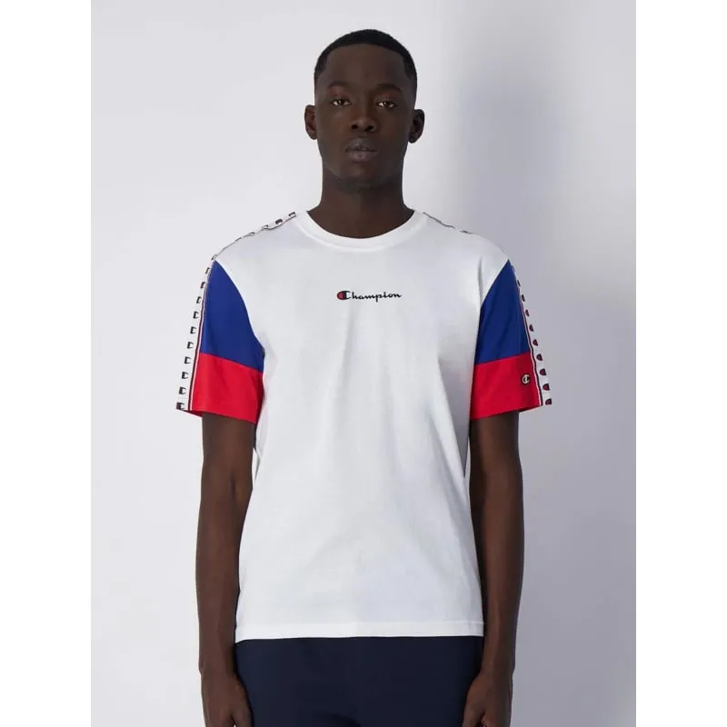 T-shirt slub bleu homme - Tommy Hilfiger | wimod