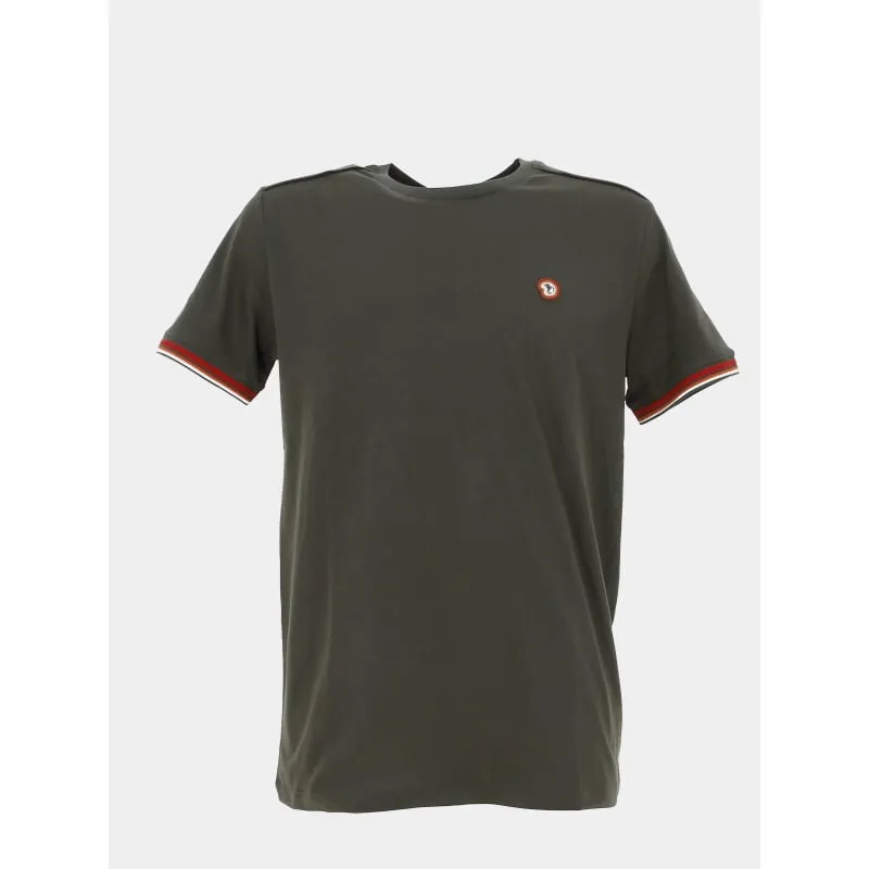 T-shirt slub bleu homme - Tommy Hilfiger | wimod