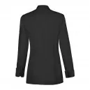 Veste de Cuisine Femme Saffron Manches Longues Noir - LAFONT