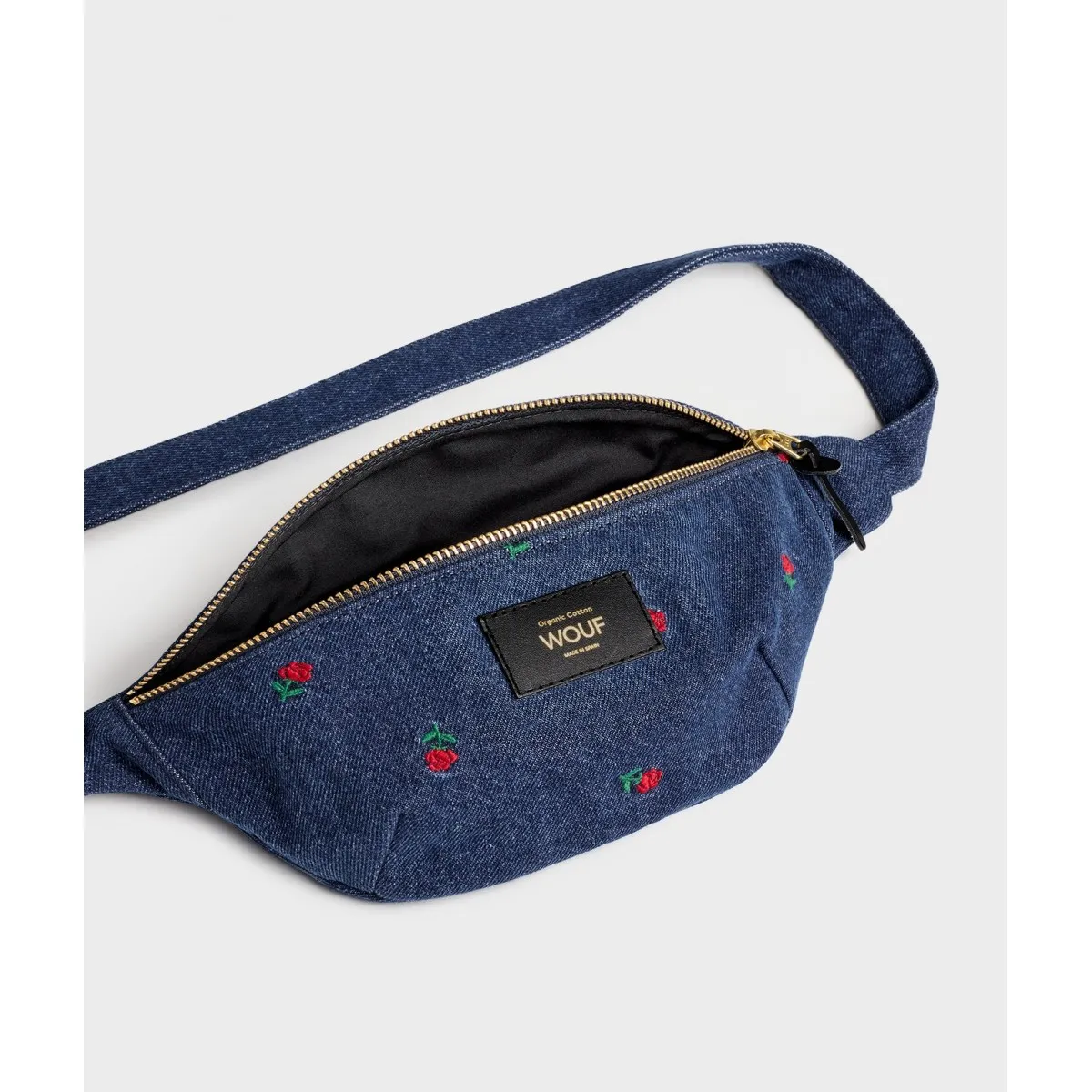 Wouf - Sac banane en denim